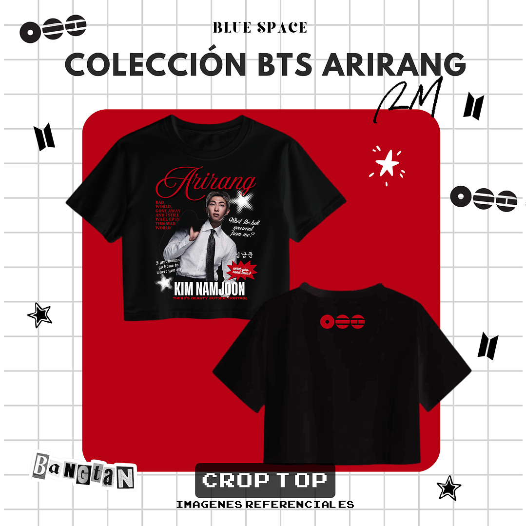 Polera BTS - KIM NAMJOON FYA 5