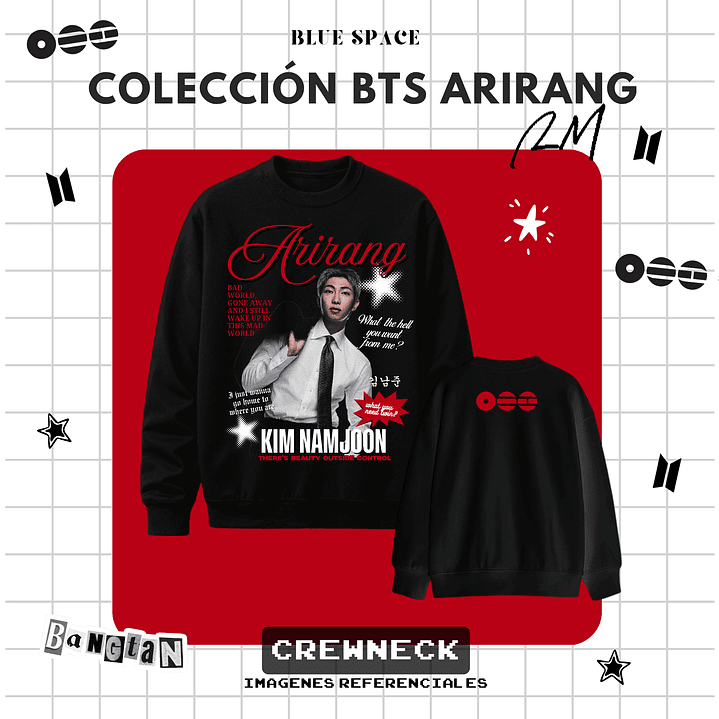 Polera BTS - KIM NAMJOON FYA 11