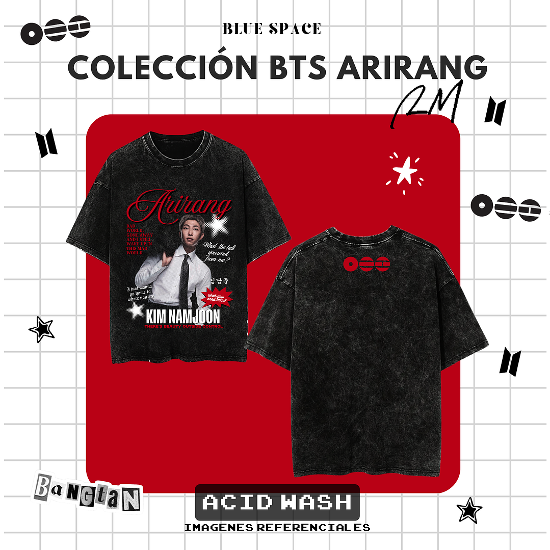 Polera BTS - KIM NAMJOON FYA 3