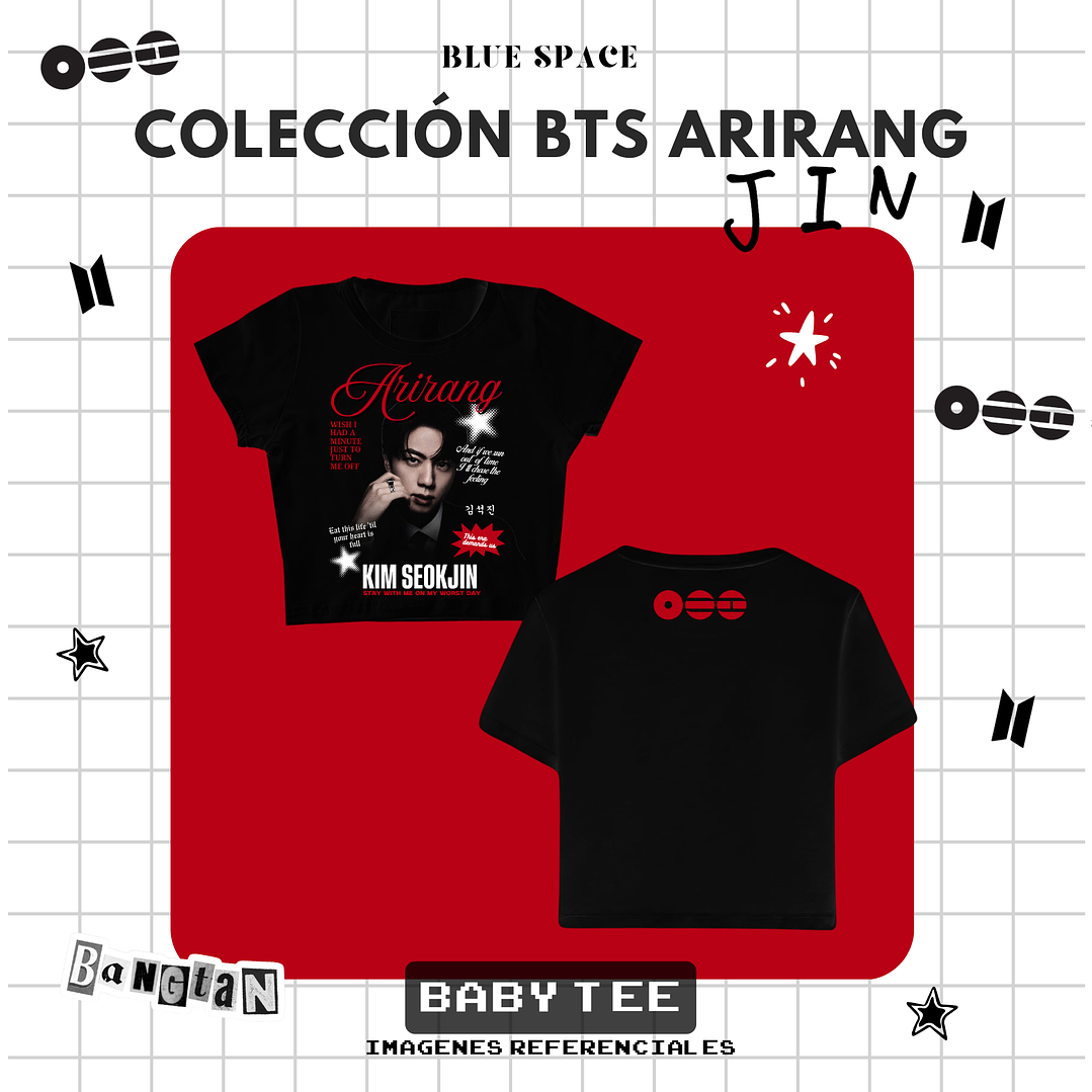 Polera BTS - KIM SEOKJIN SWIM 4