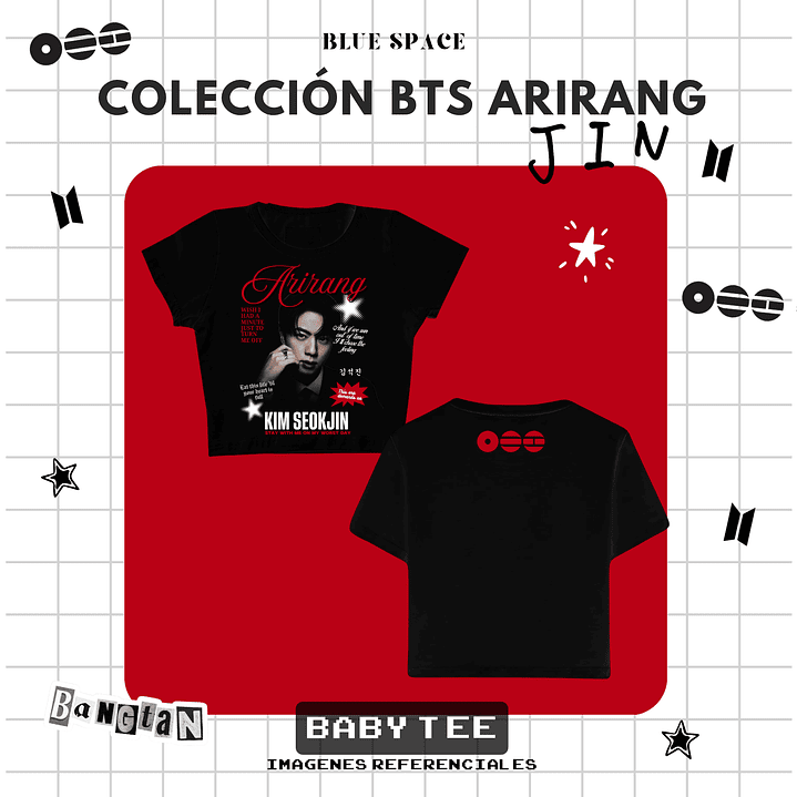 Polera BTS - KIM SEOKJIN SWIM 4