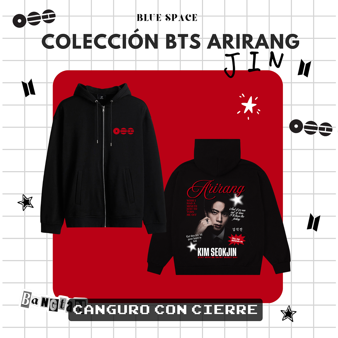 Polera BTS - KIM SEOKJIN SWIM 8