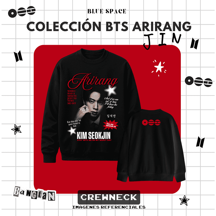 Polera BTS - KIM SEOKJIN SWIM 9