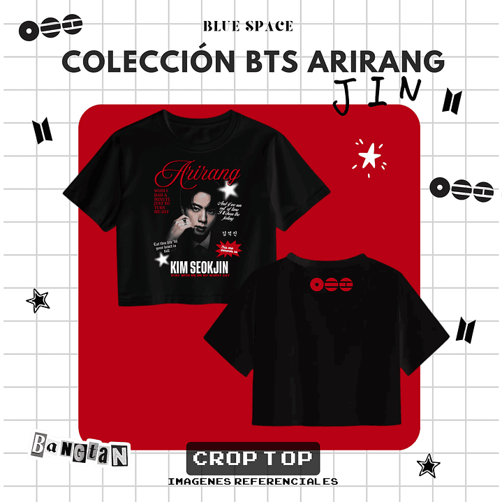 Polera BTS - KIM SEOKJIN SWIM 5