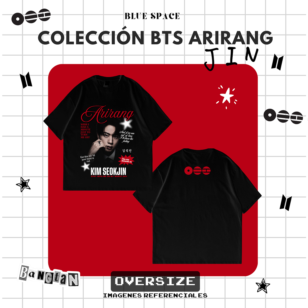 Polera BTS - KIM SEOKJIN SWIM 3