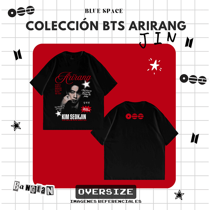 Polera BTS - KIM SEOKJIN SWIM 3