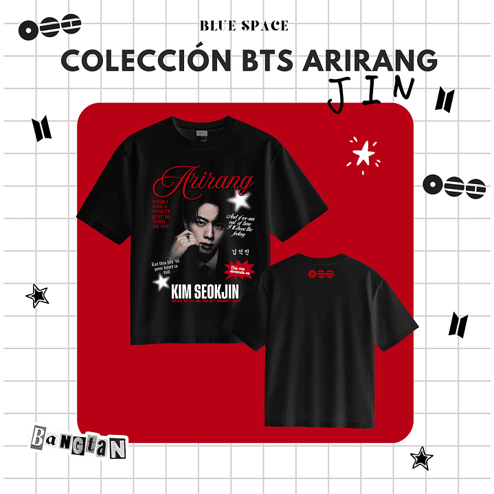 Polera BTS - KIM SEOKJIN SWIM 1