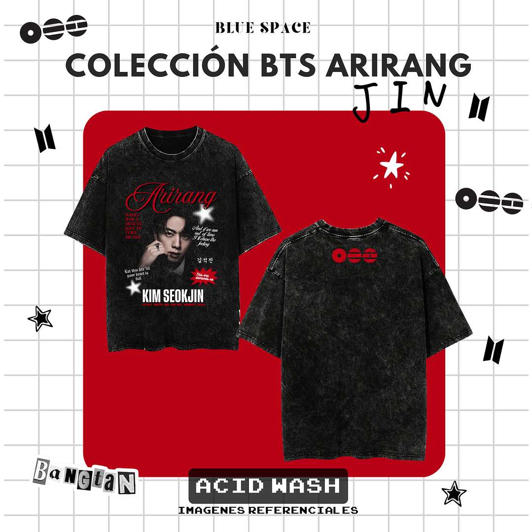 Polera BTS - KIM SEOKJIN SWIM 2