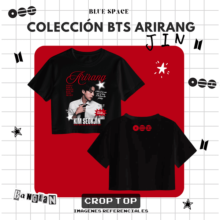 Polera BTS - KIM SEOKJIN FYA 5