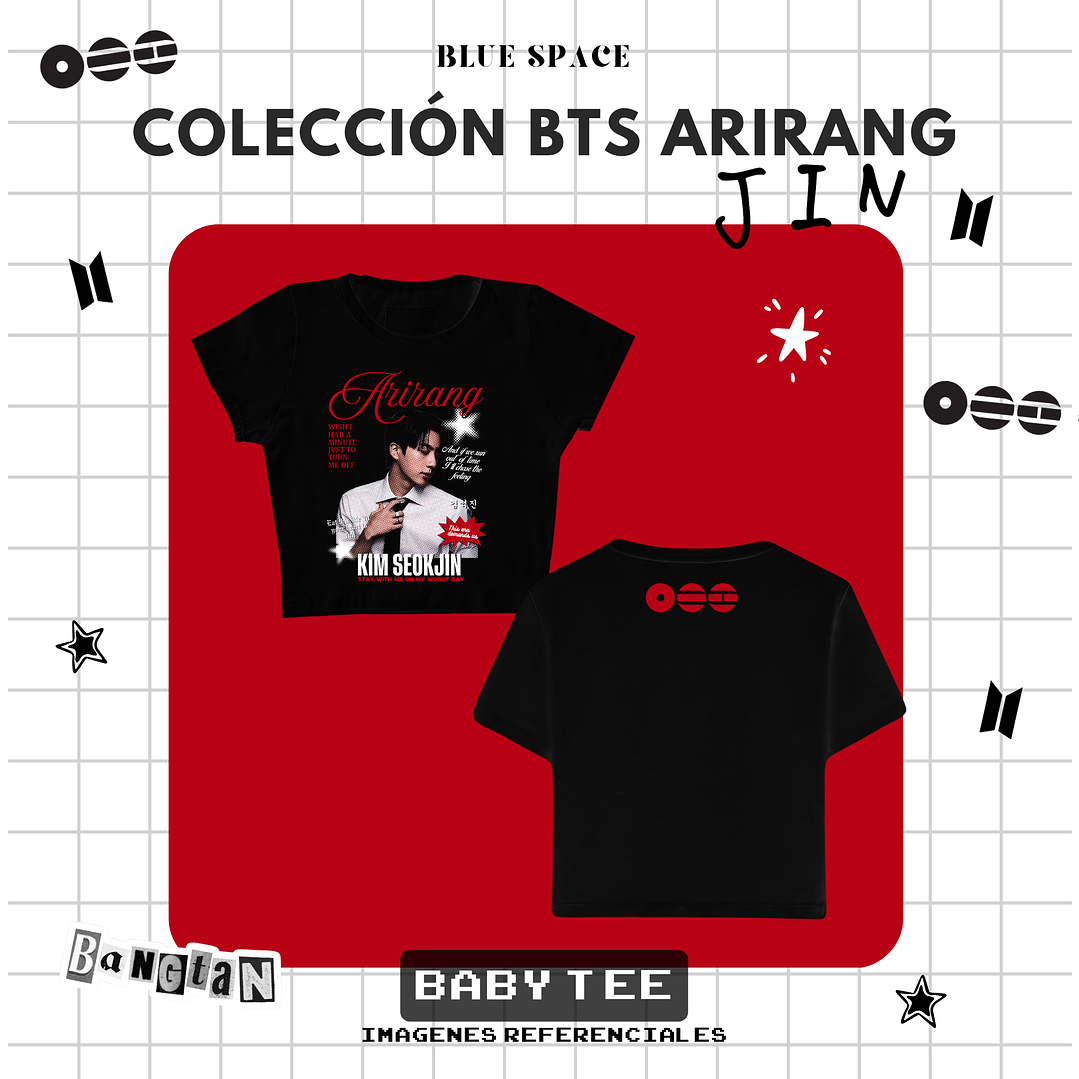 Polera BTS - KIM SEOKJIN FYA 4