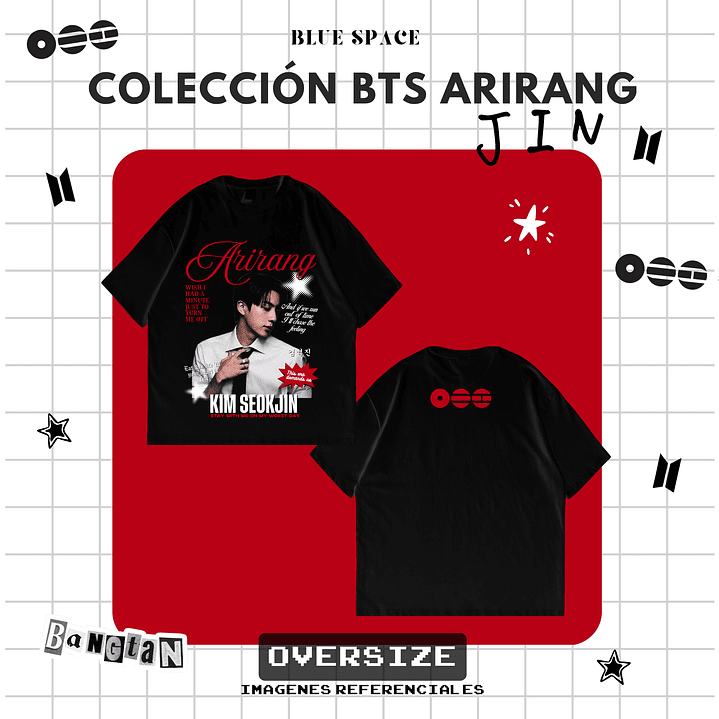 Polera BTS - KIM SEOKJIN FYA 3
