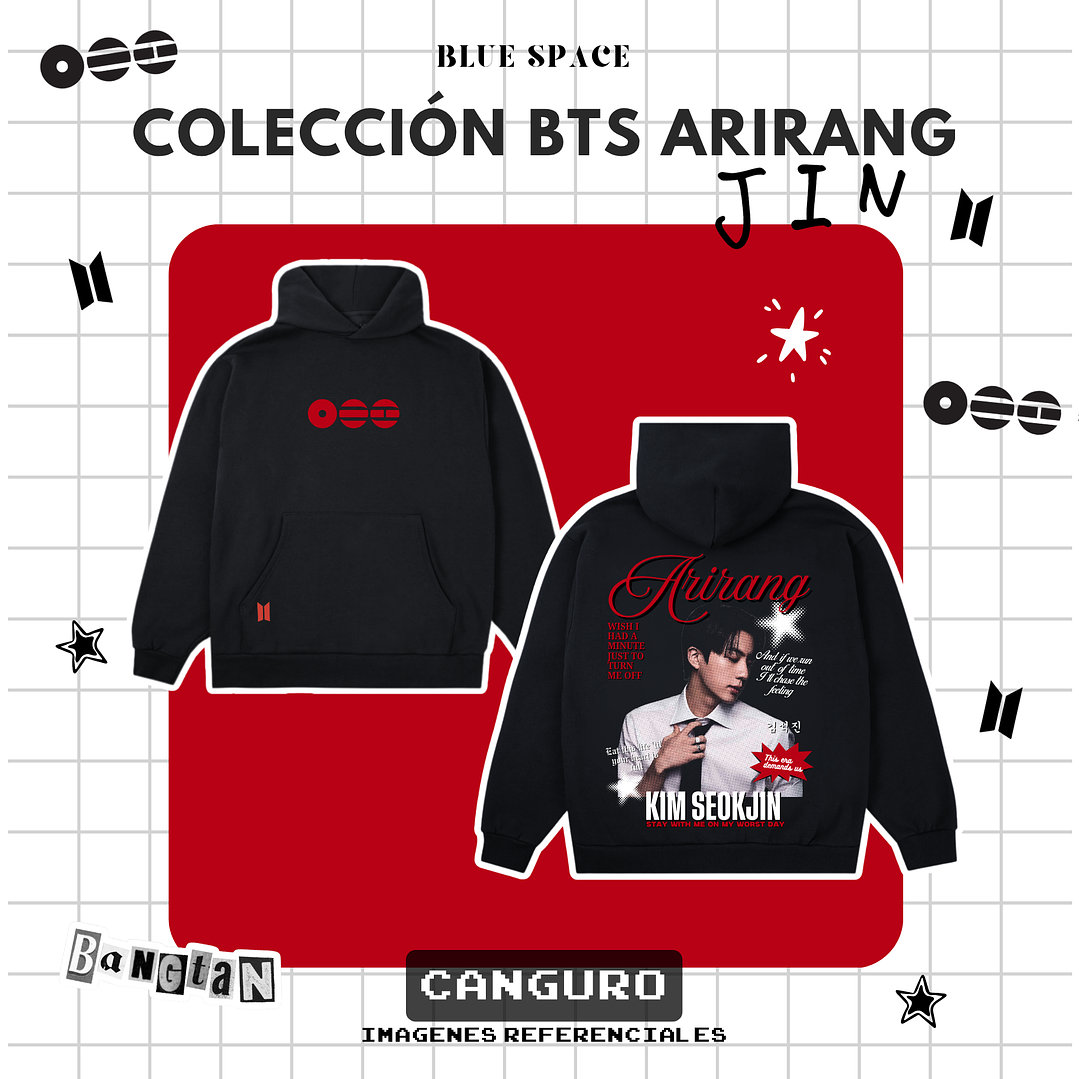 Polera BTS - KIM SEOKJIN FYA 9