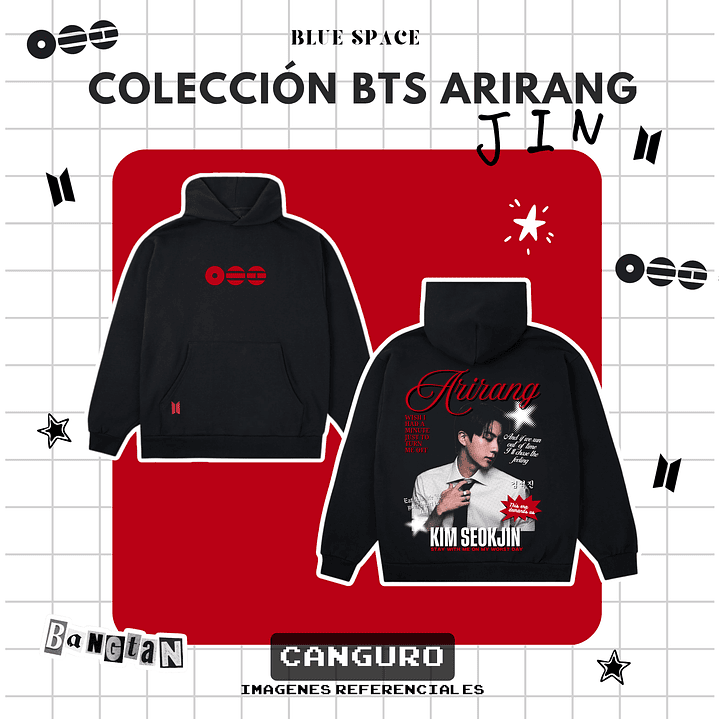 Polera BTS - KIM SEOKJIN FYA 9