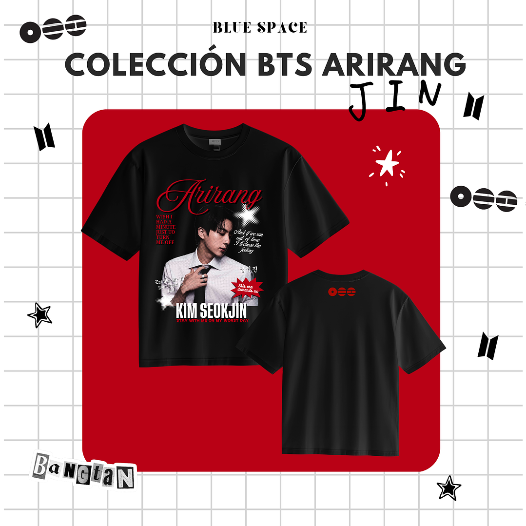 Polera BTS - KIM SEOKJIN FYA 1