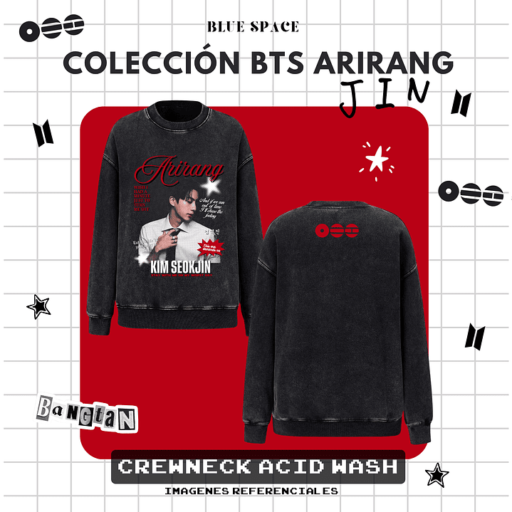Polera BTS - KIM SEOKJIN FYA 11