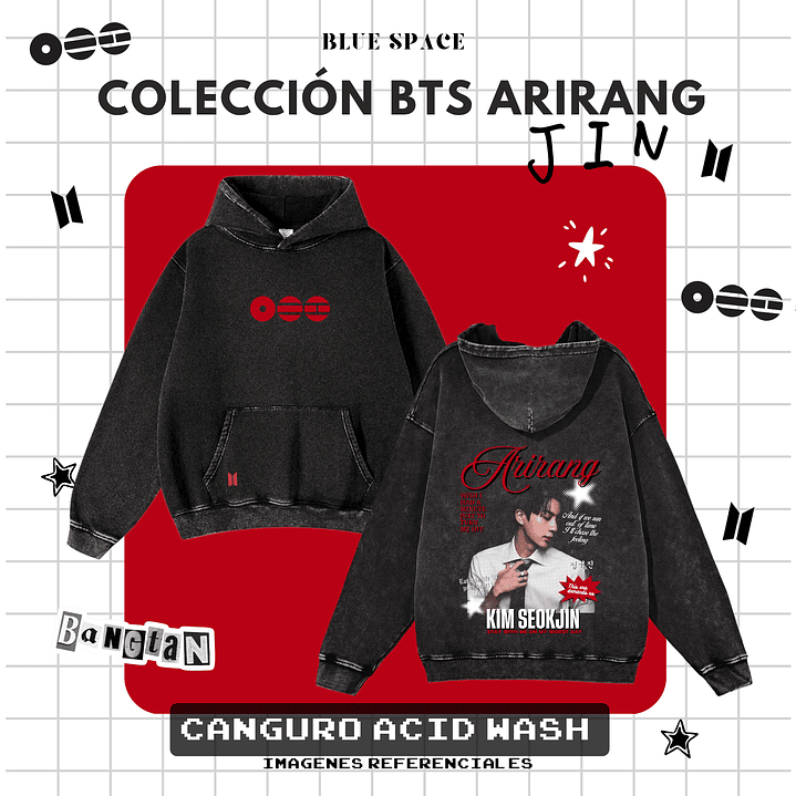 Polera BTS - KIM SEOKJIN FYA 12