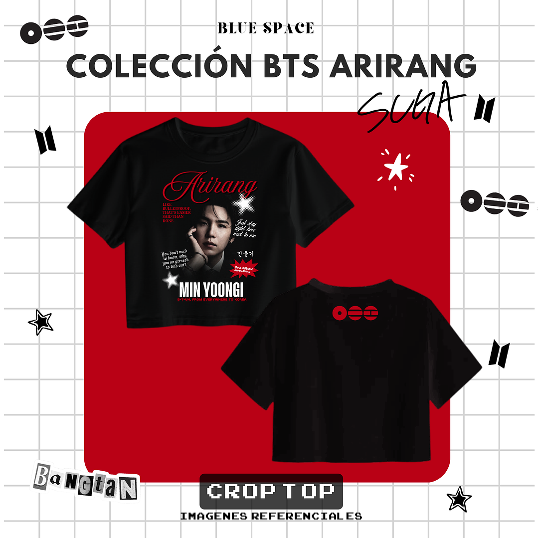 Polera BTS - MIN YOONGI (SUGA) SWIM 3