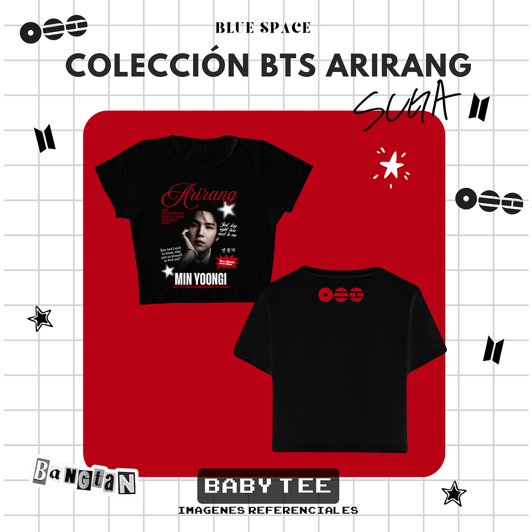 Polera BTS - MIN YOONGI (SUGA) SWIM 4