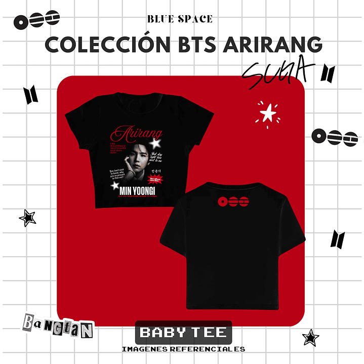 Polera BTS - MIN YOONGI (SUGA) SWIM 4