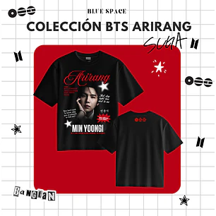 Polera BTS - MIN YOONGI (SUGA) SWIM