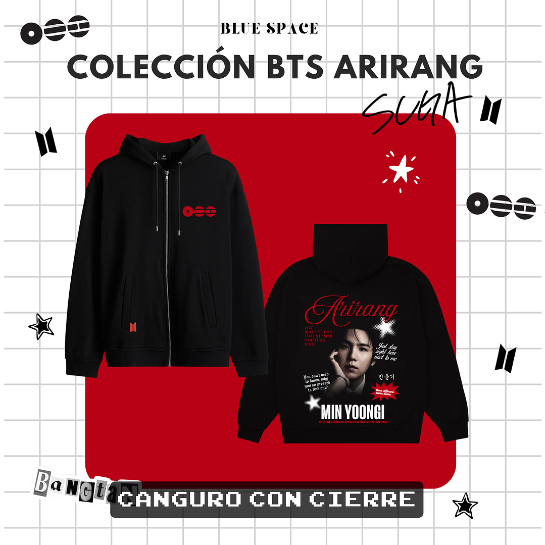 Polera BTS - MIN YOONGI (SUGA) SWIM 8