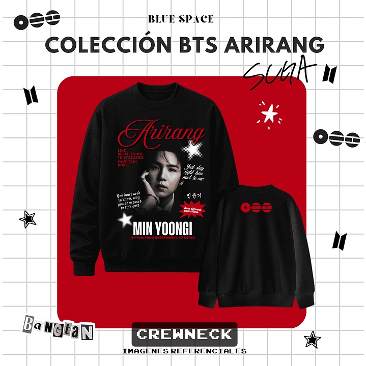 Polera BTS - MIN YOONGI (SUGA) SWIM 9