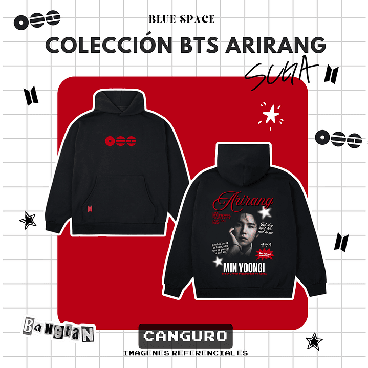 Polera BTS - MIN YOONGI (SUGA) SWIM 10