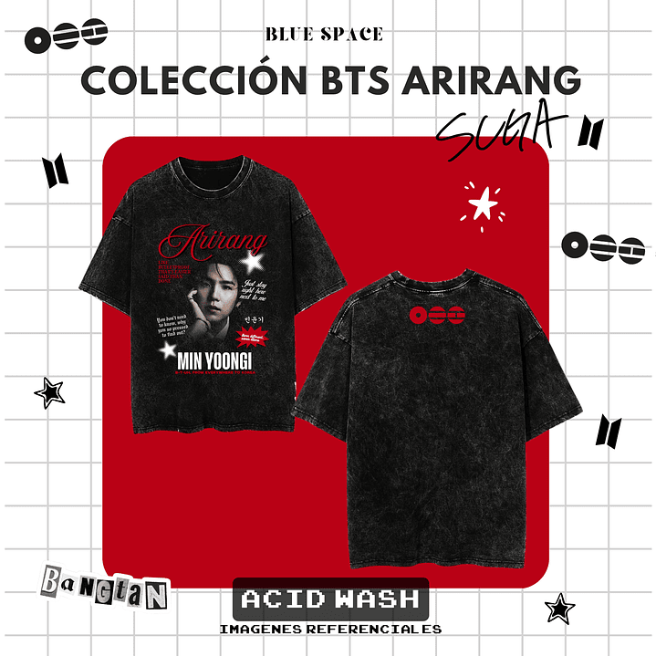 Polera BTS - MIN YOONGI (SUGA) SWIM 2