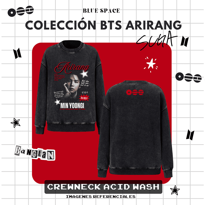 Polera BTS - MIN YOONGI (SUGA) SWIM 11