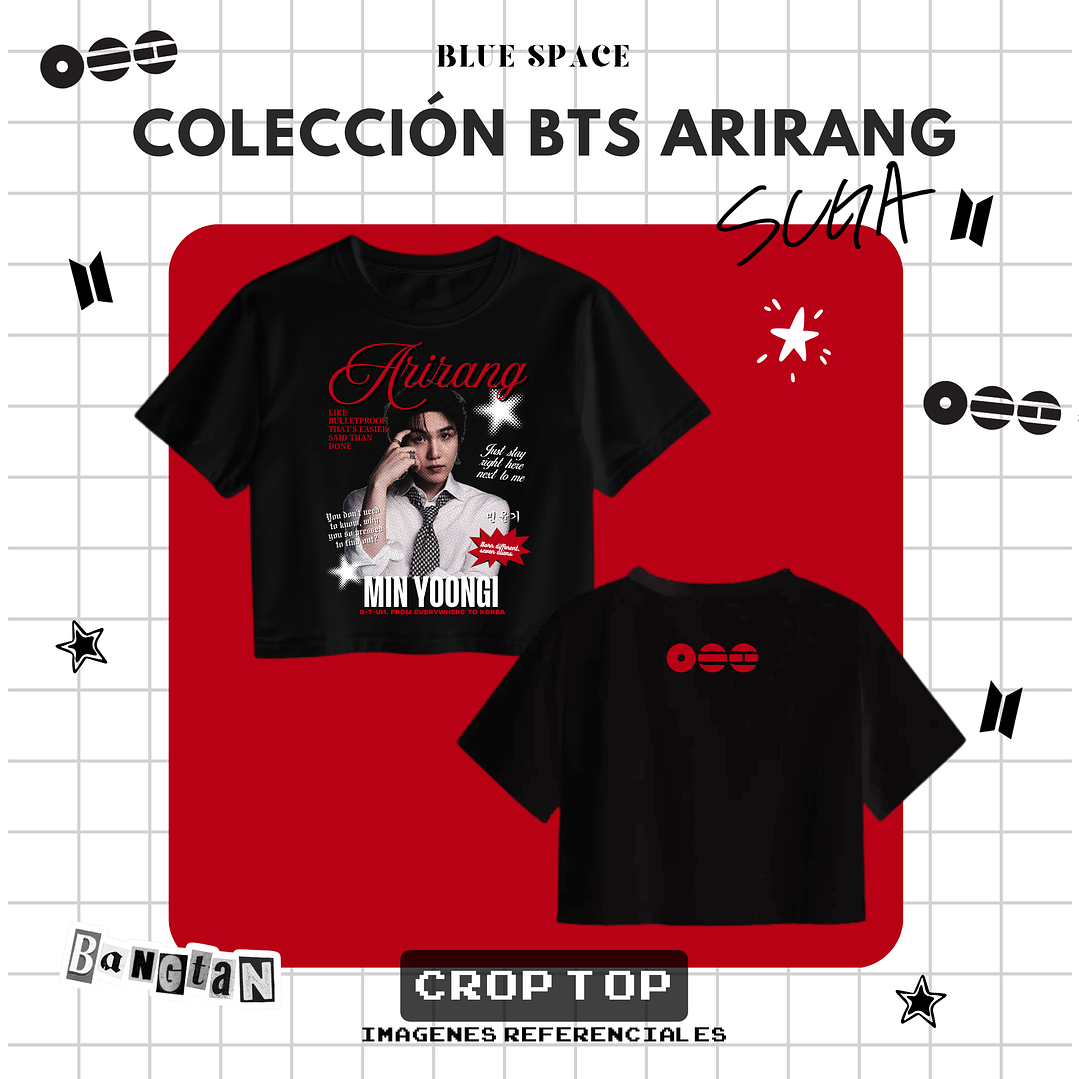 Polera BTS - MIN YOONGI (SUGA) FYA 5