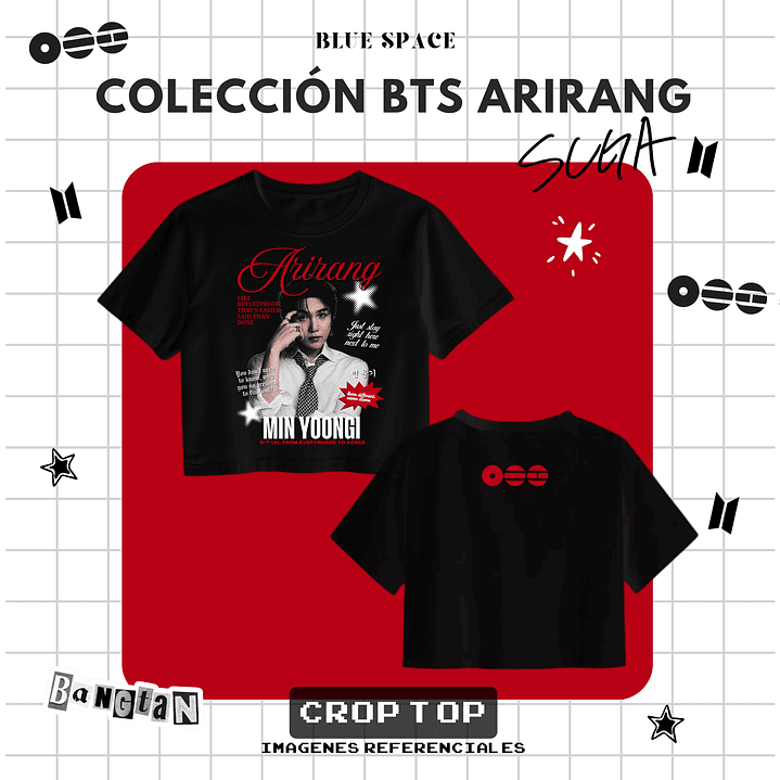 Polera BTS - MIN YOONGI (SUGA) FYA 5