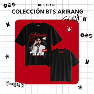 Polera BTS - MIN YOONGI (SUGA) FYA