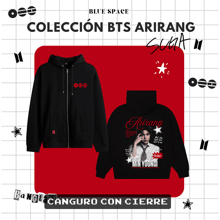 Polera BTS - MIN YOONGI (SUGA) FYA 8