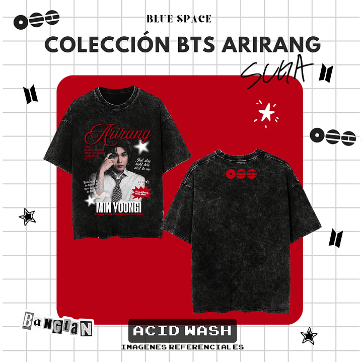 Polera BTS - MIN YOONGI (SUGA) FYA 2