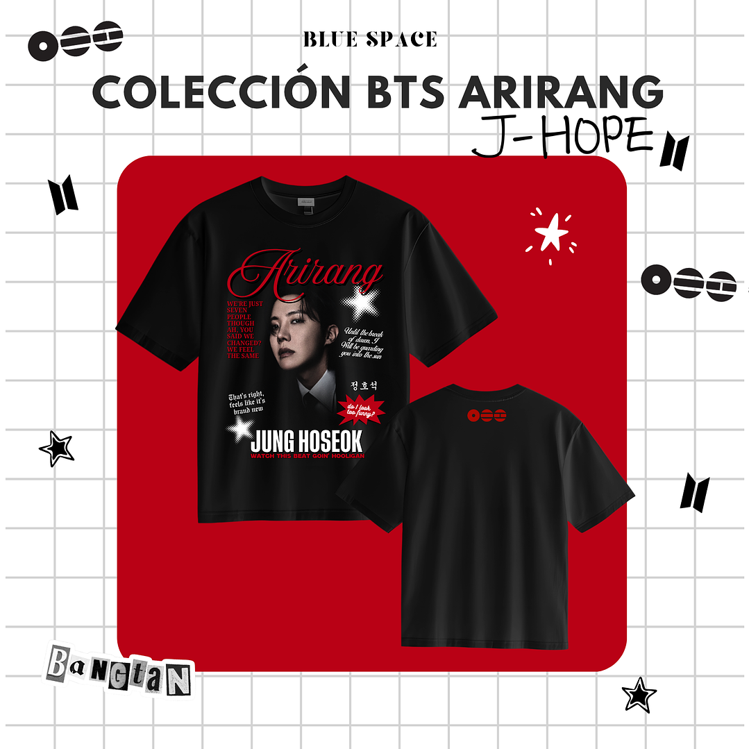Polera BTS - J-HOPE SWIM 1