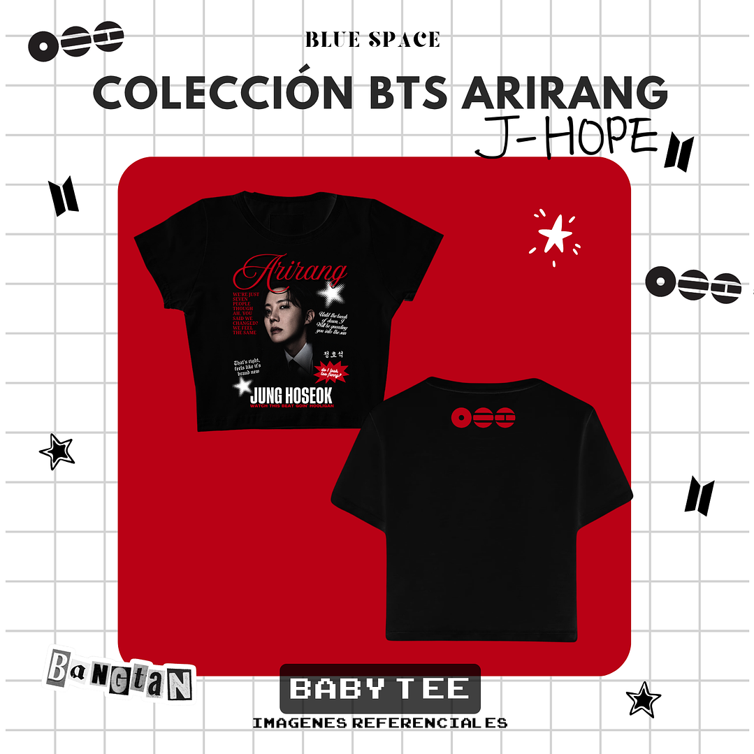 Polera BTS - J-HOPE SWIM 4