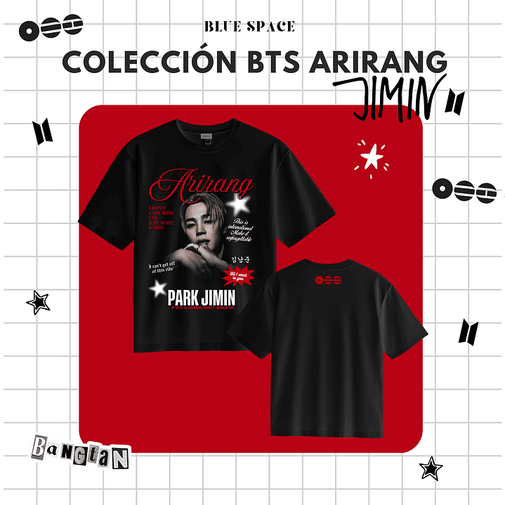 Polera BTS - JIMIN SWIM 1