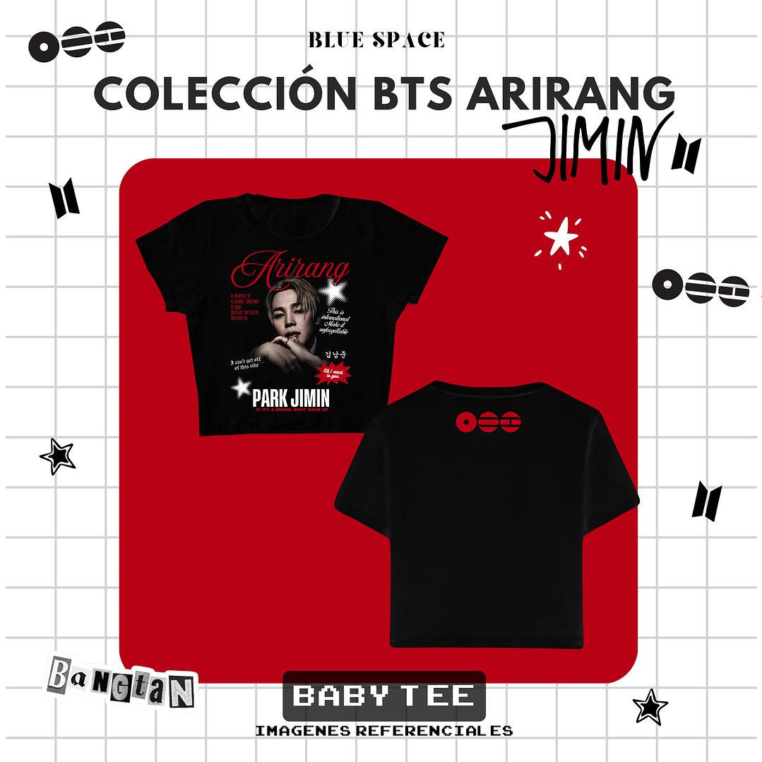 Polera BTS - JIMIN SWIM 3