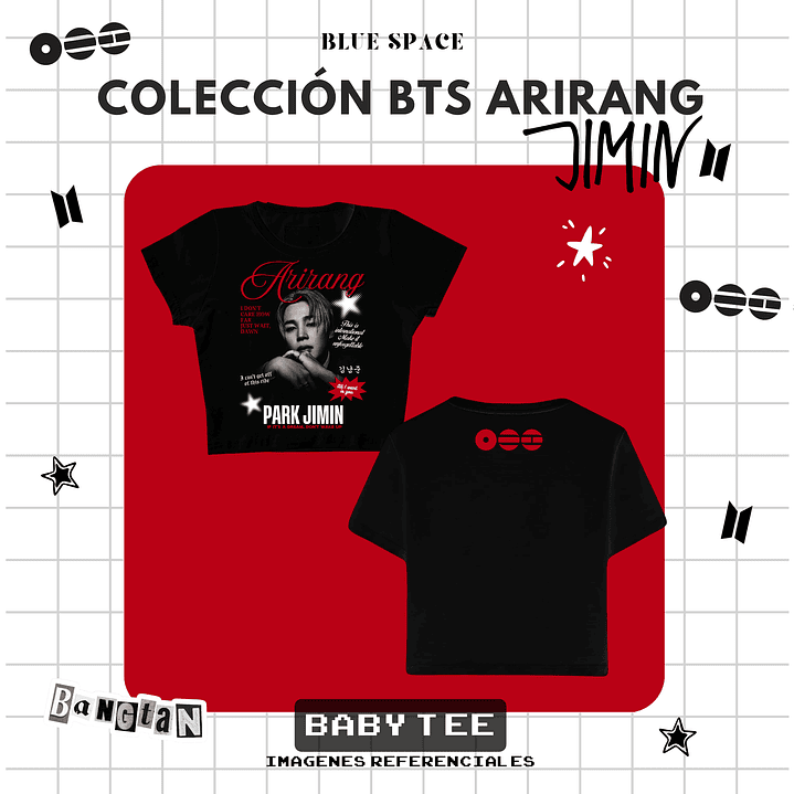 Polera BTS - JIMIN SWIM 3