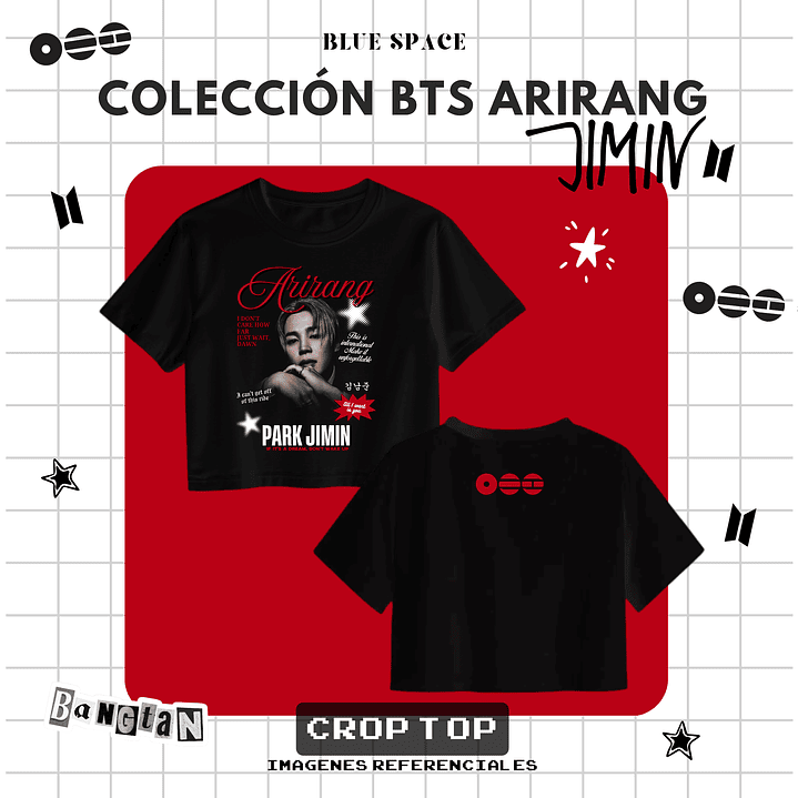 Polera BTS - JIMIN SWIM 4