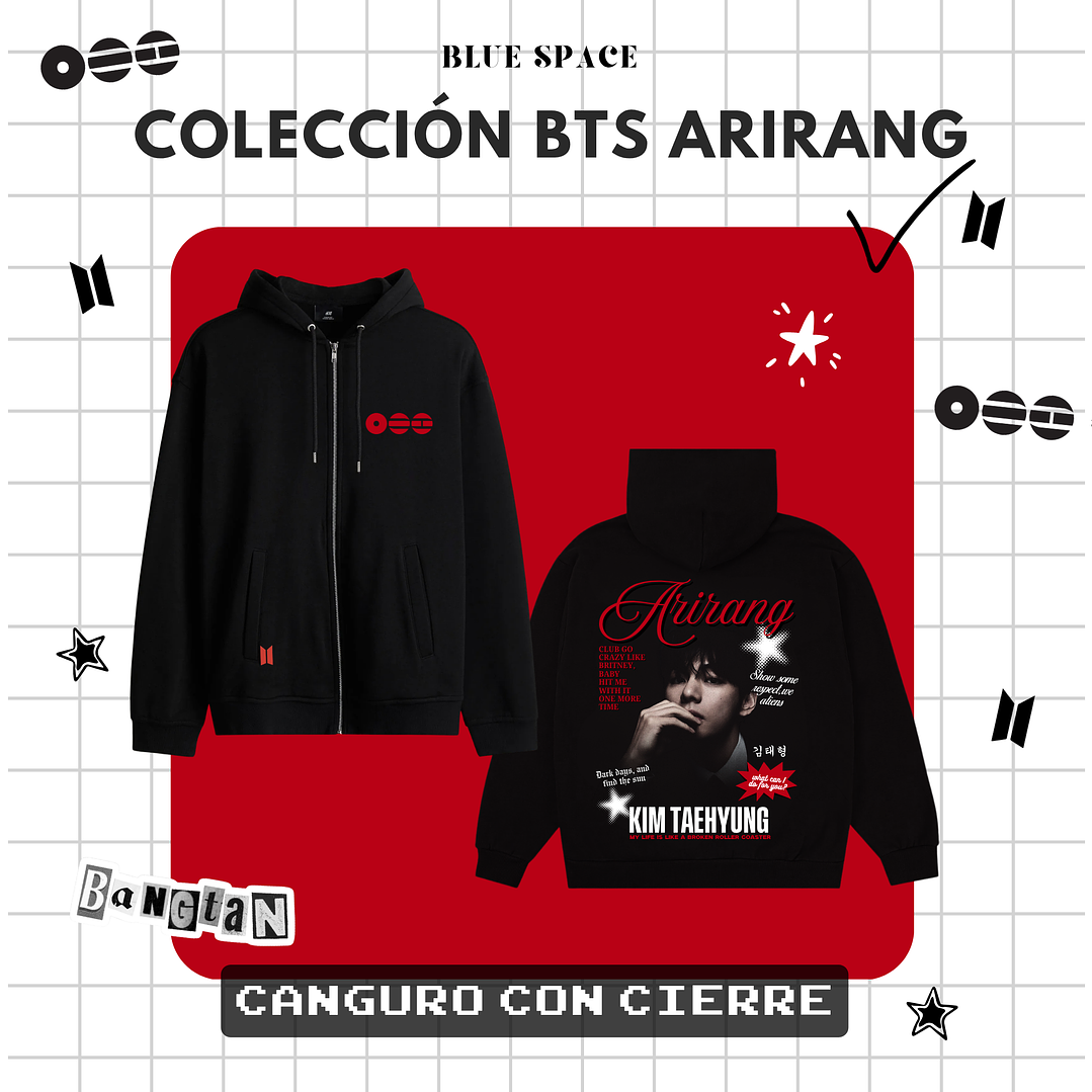 Polera BTS - KIM TAEHYUNG (V) SWIM 9