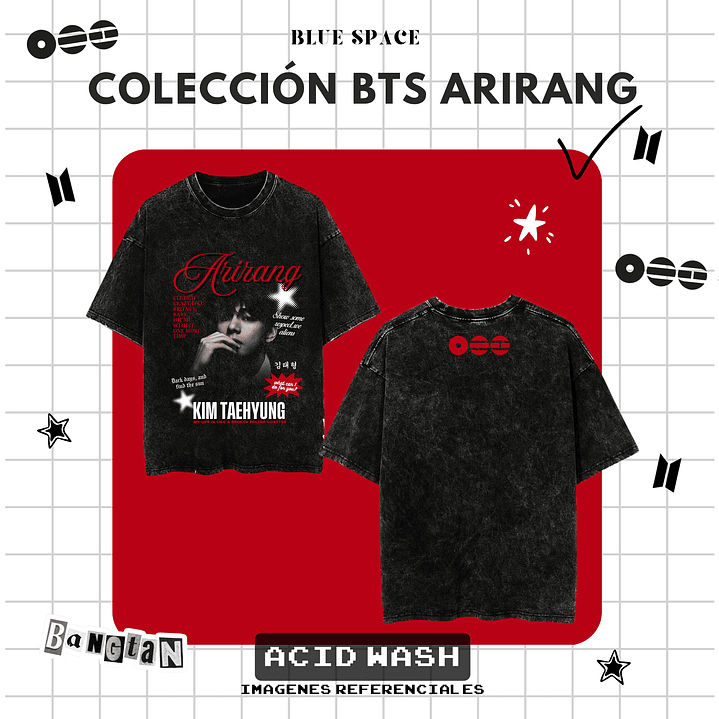 Polera BTS - KIM TAEHYUNG (V) SWIM 3