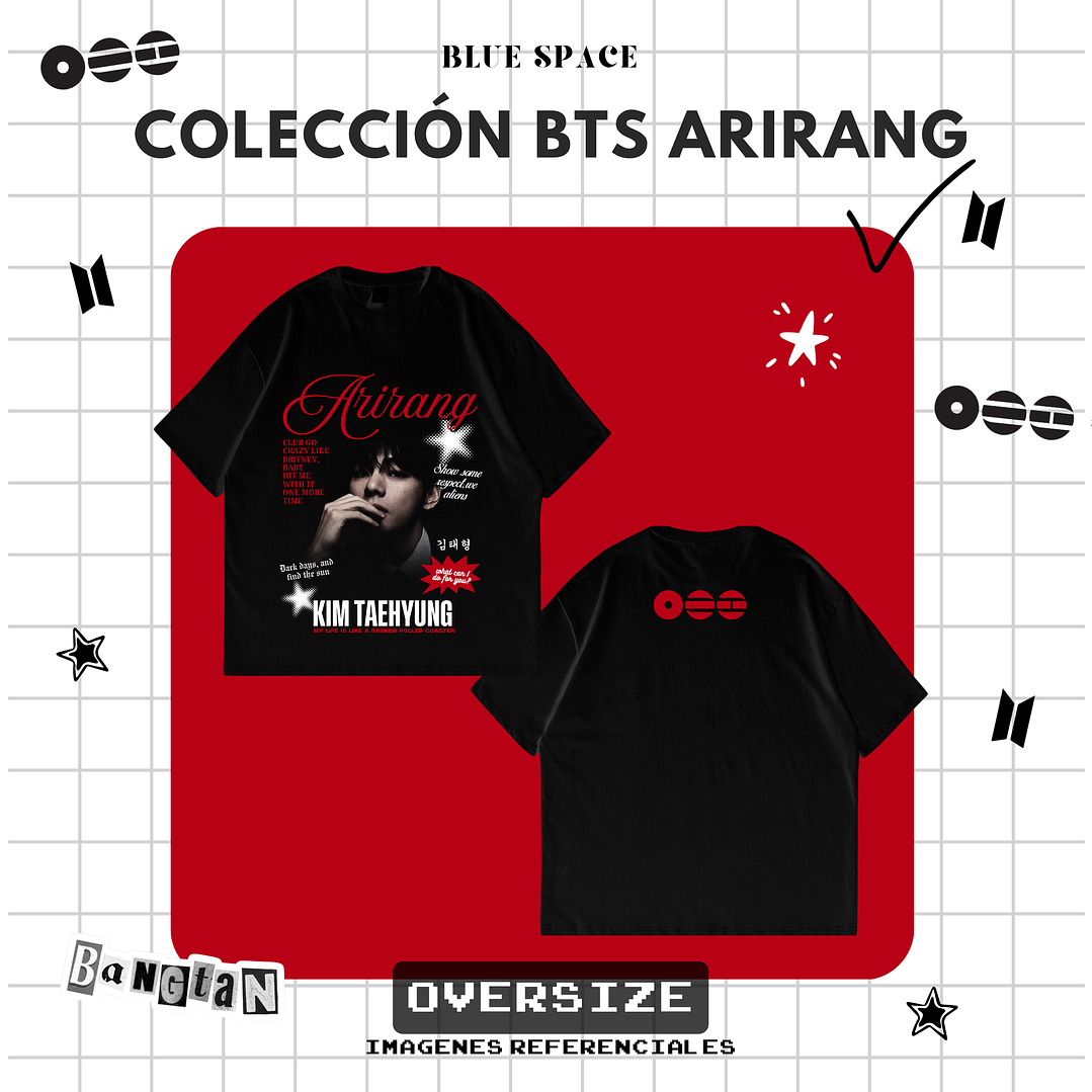 Polera BTS - KIM TAEHYUNG (V) SWIM 2