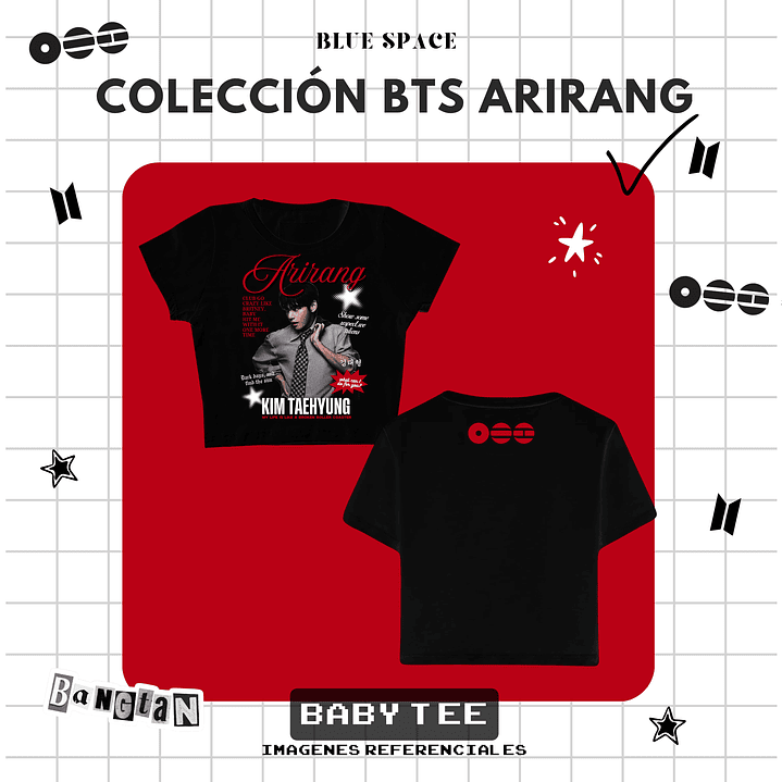 Polera BTS - KIM TAEHYUNG (V) FYA 3