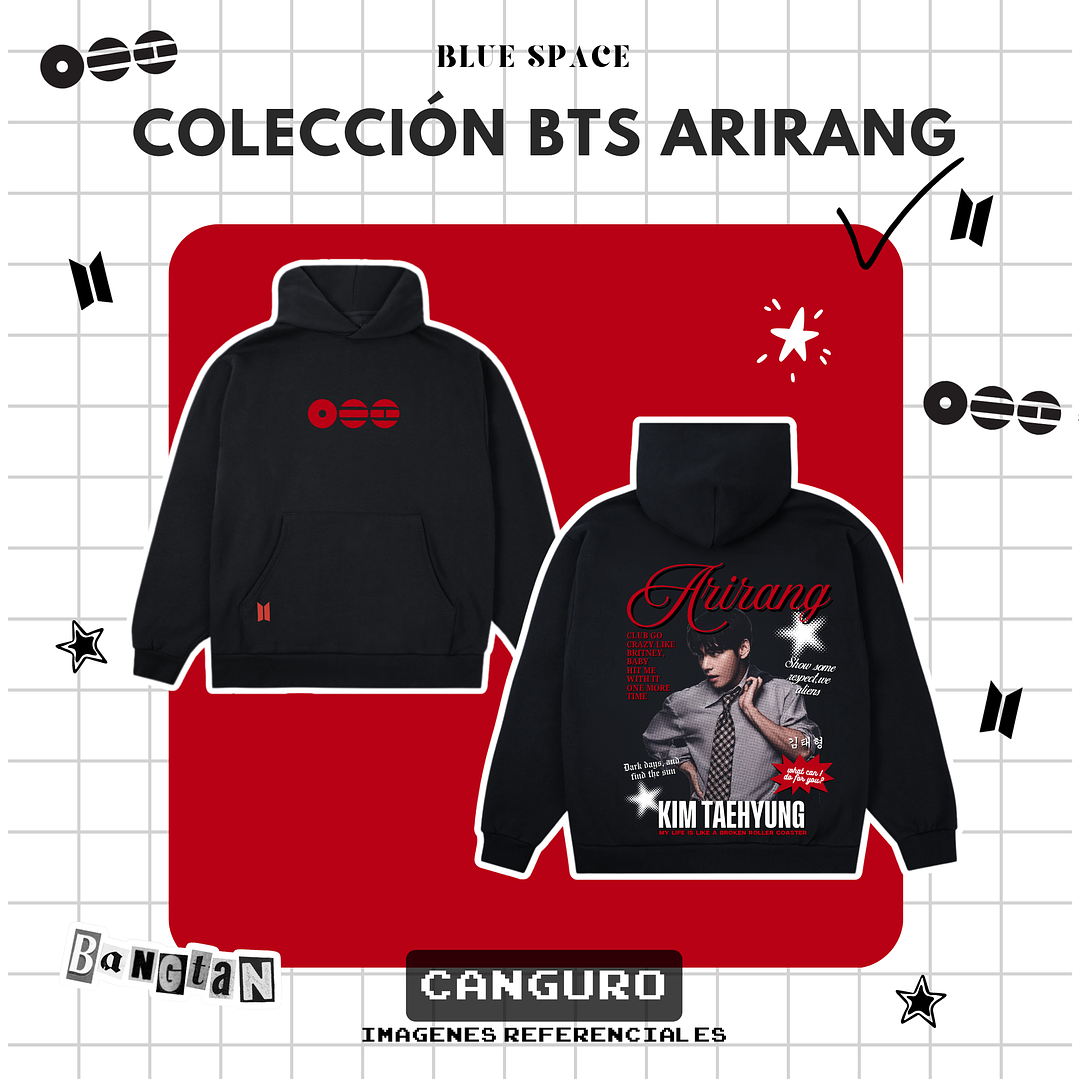 Polera BTS - KIM TAEHYUNG (V) FYA 9