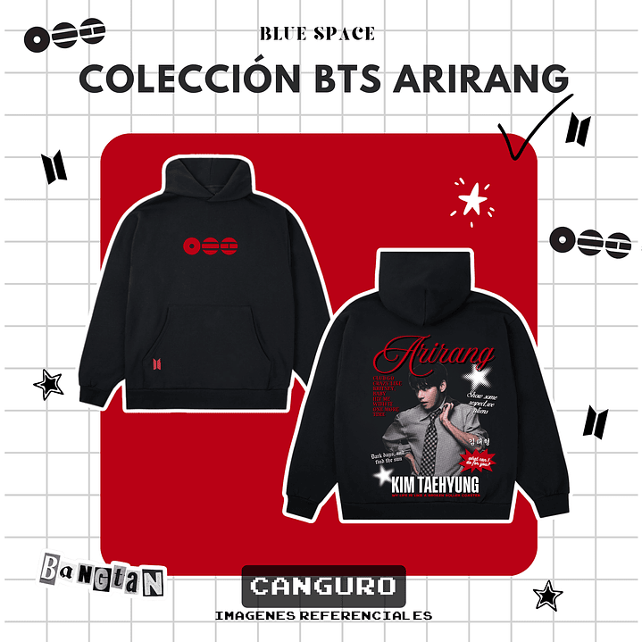 Polera BTS - KIM TAEHYUNG (V) FYA 9