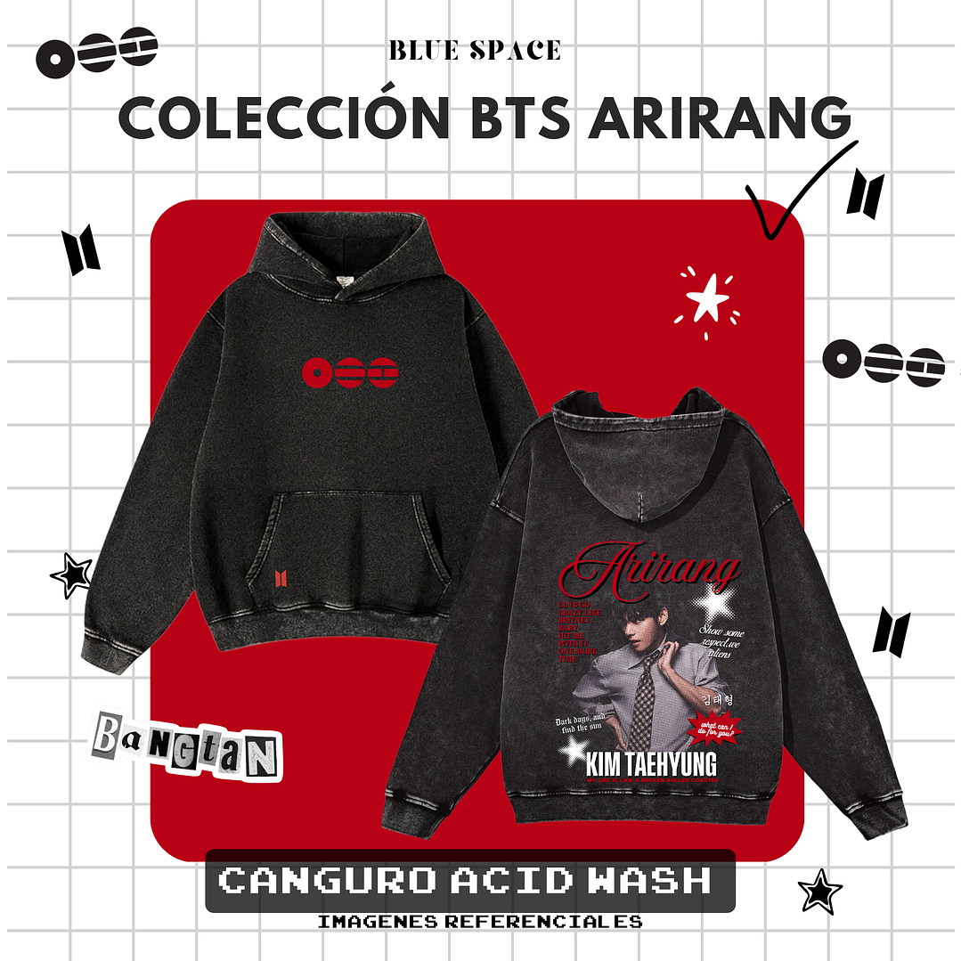 Polera BTS - KIM TAEHYUNG (V) FYA 10