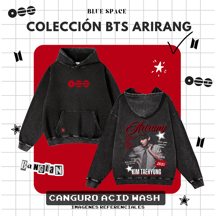 Polera BTS - KIM TAEHYUNG (V) FYA 10