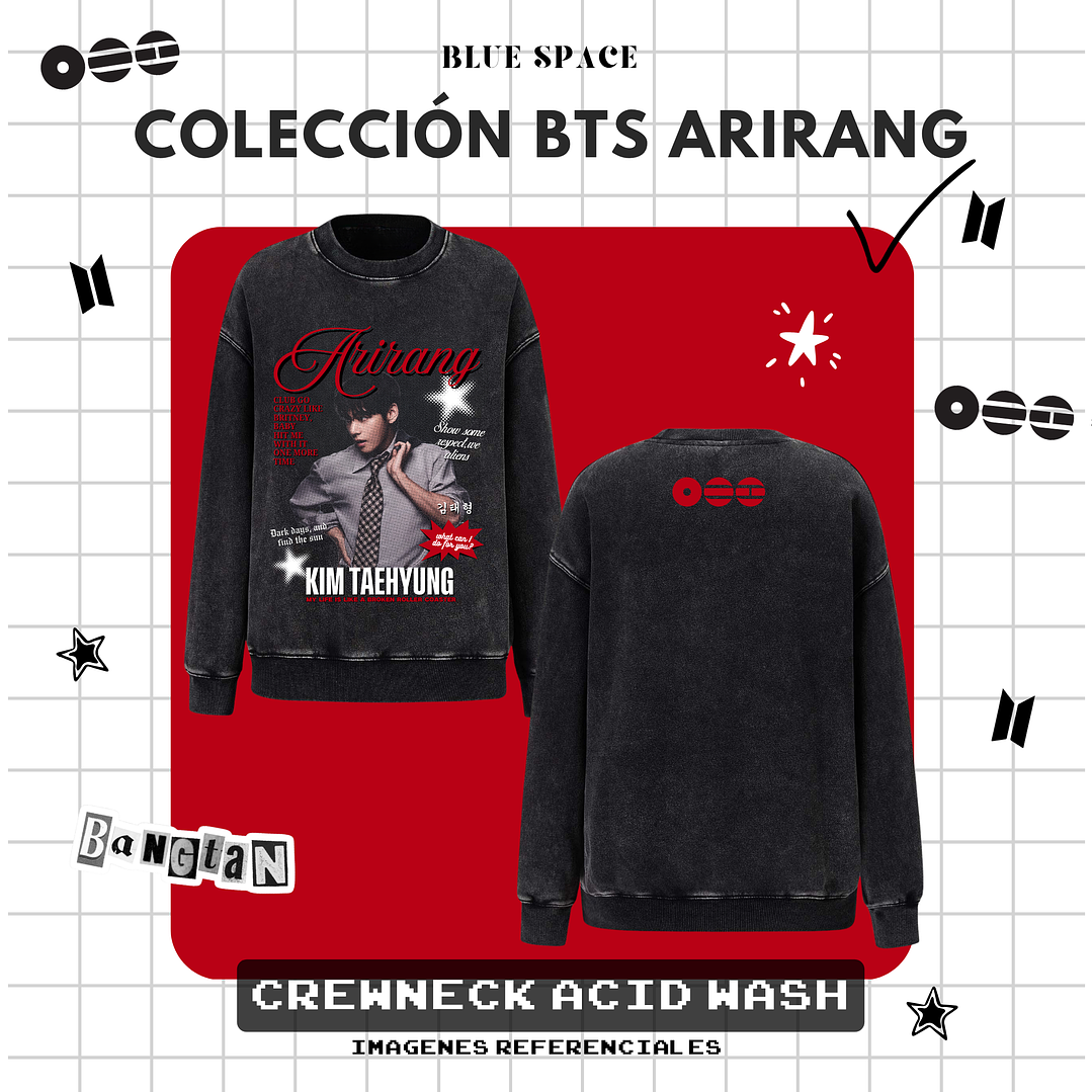 Polera BTS - KIM TAEHYUNG (V) FYA 12