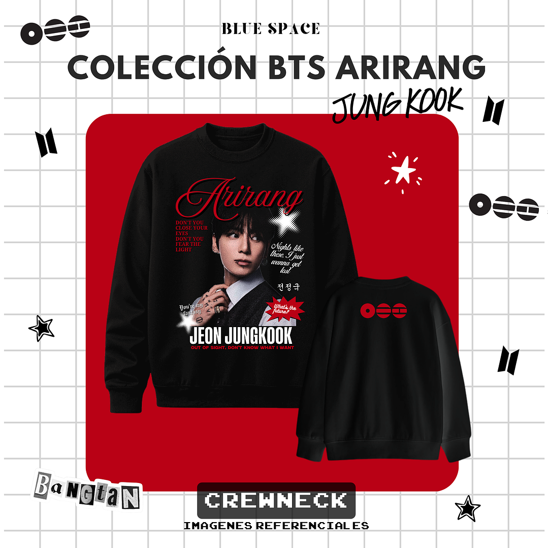 Polera BTS - JEON JUNGKOOK FYA 8